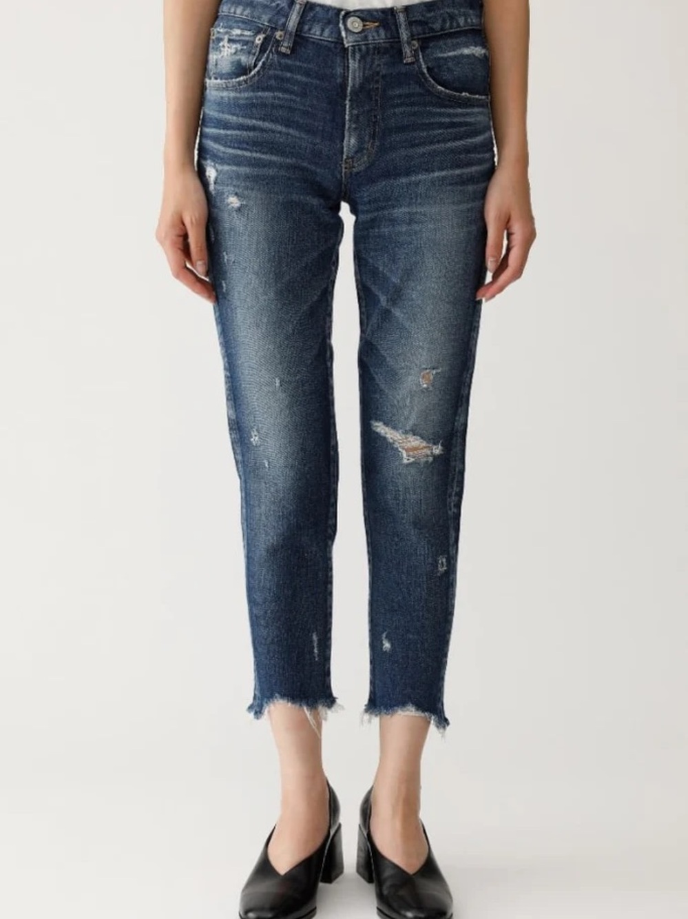 MOUSSY Vintage Distressed Jeans